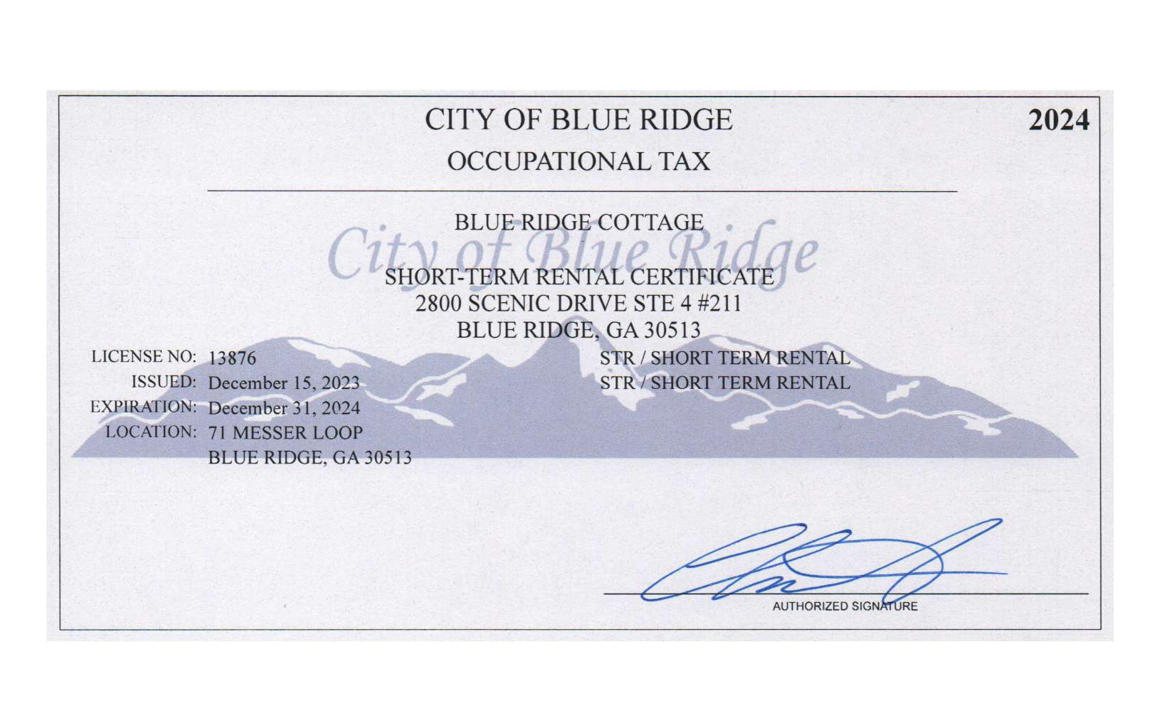 331138 Blue Ridge Residential